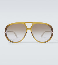 Bottega Veneta Drop aviator sunglasses