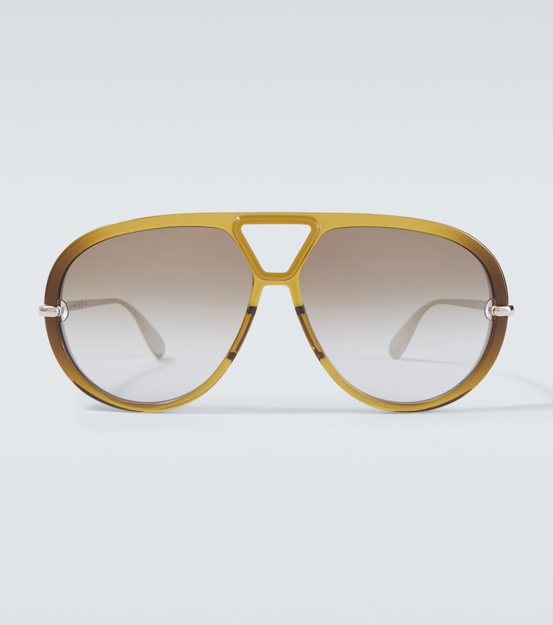 Bottega Veneta Drop aviator sunglasses