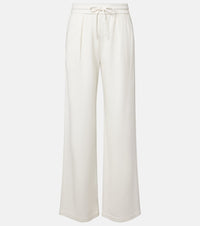 Max Mara Cotton and silk-blend sweatpants