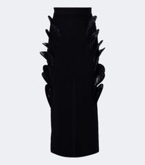Maticevski Arching sequined embellished pencil skirt