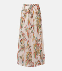 Etro Printed maxi skirt