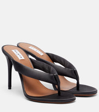 Alaia Padded thong sandals