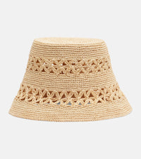 Zimmermann Raffia bucket hat