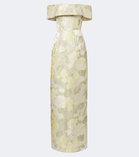 Markarian Clover floral gown