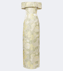 Markarian Clover floral gown