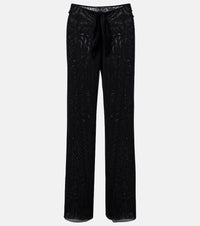 ViX Paula Hermanny Pareo draped wide-leg pants