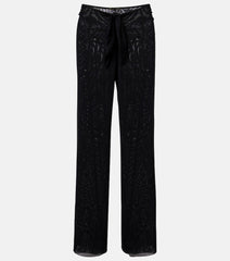 ViX Paula Hermanny Pareo draped wide-leg pants