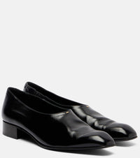 Khaite Colt leather loafers