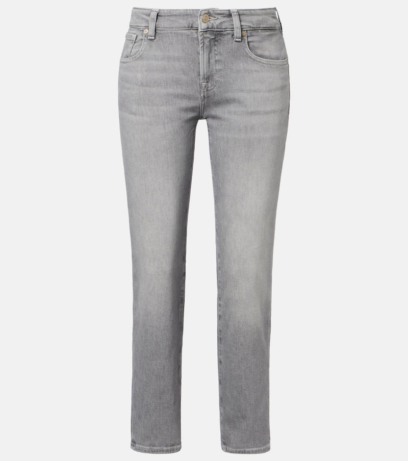 7 For All Mankind Calie cropped straight jeans
