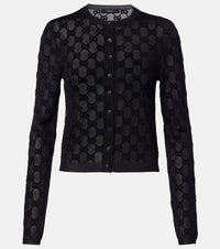Gucci GG crepe cardigan