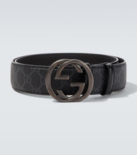 Gucci Interlocking G reversible belt