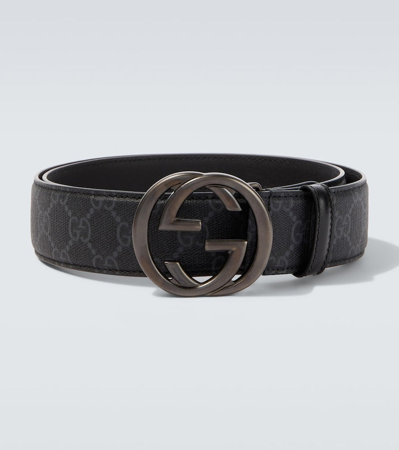 Gucci Interlocking G reversible belt