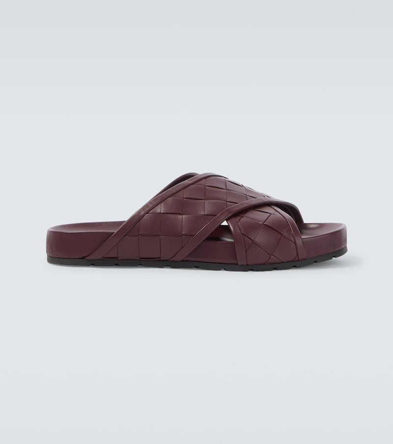 Bottega Veneta Tarik Intrecciato leather sandals