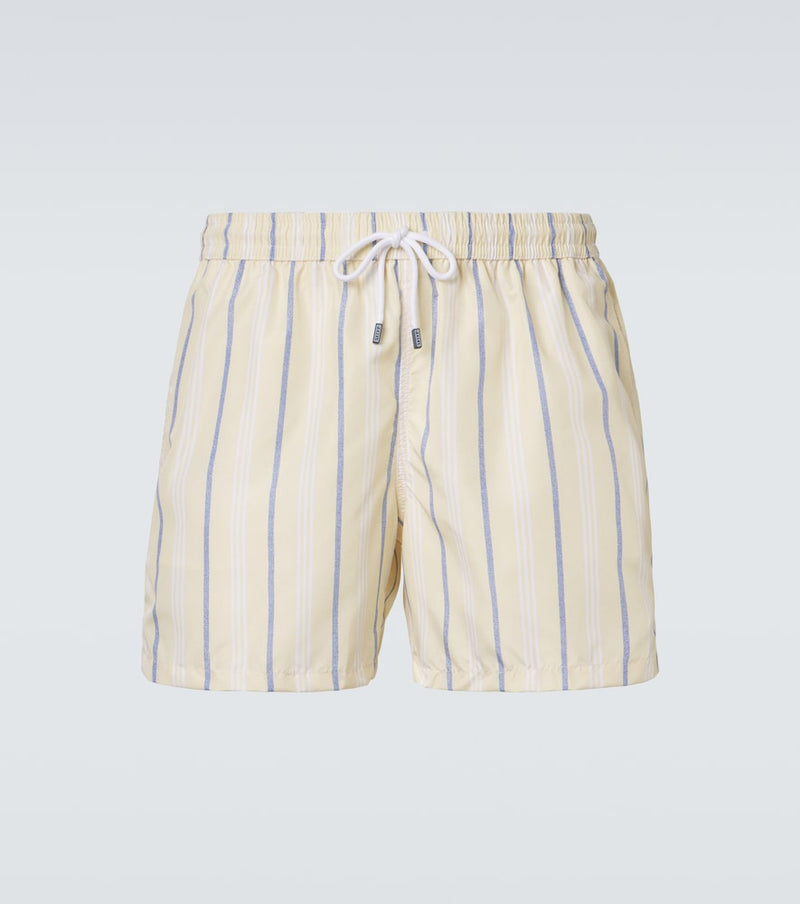 Fedeli Striped swim trunks