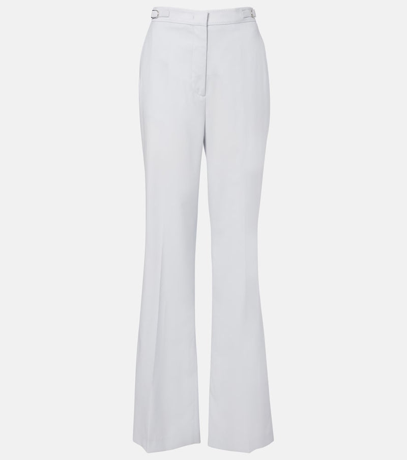 Gabriela Hearst Vesta wool and silk flared pants