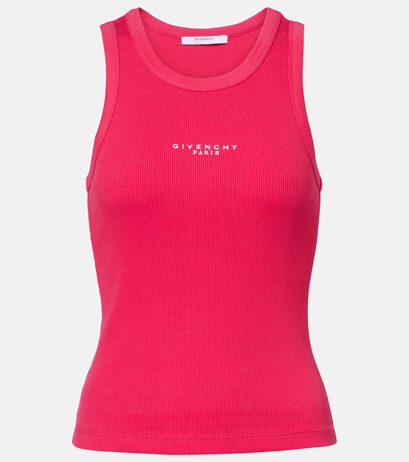Givenchy Logo printed cotton top