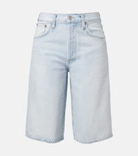 Agolde Ramona denim Bermuda shorts