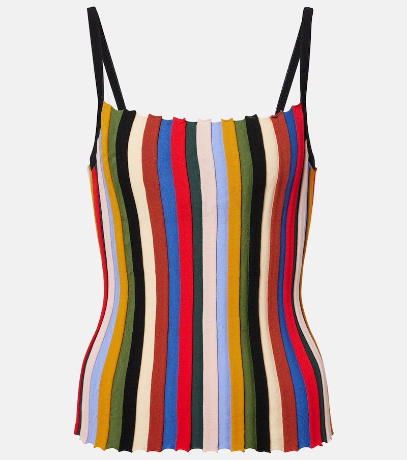 Staud Skye striped top