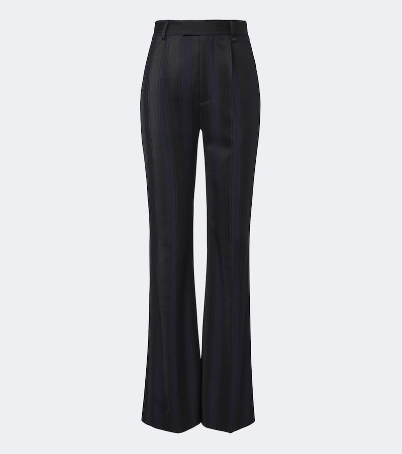 Vivienne Westwood Ray striped virgin wool flared pants