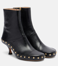 Chloe Junie studded leather ankle boots