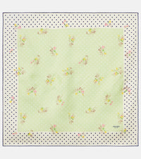 Prada Printed silk twill scarf