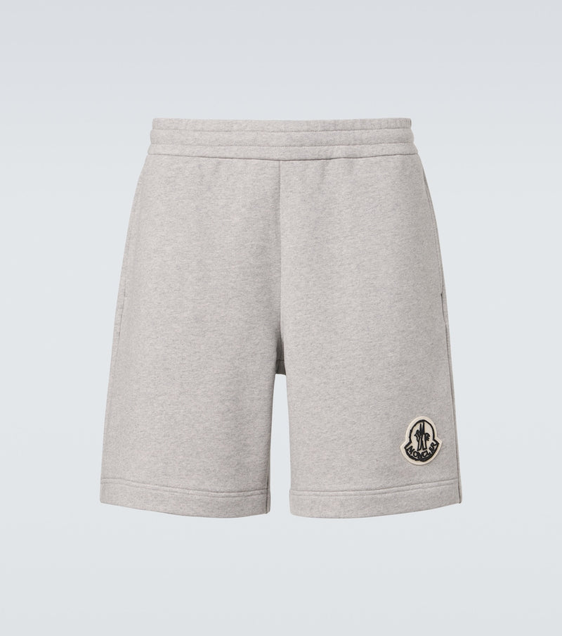 Moncler Cotton jersey Bermuda shorts