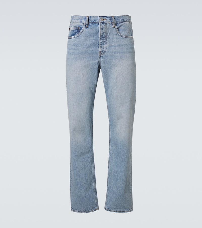Frame Mid-rise straight jeans in Fiedtrip
