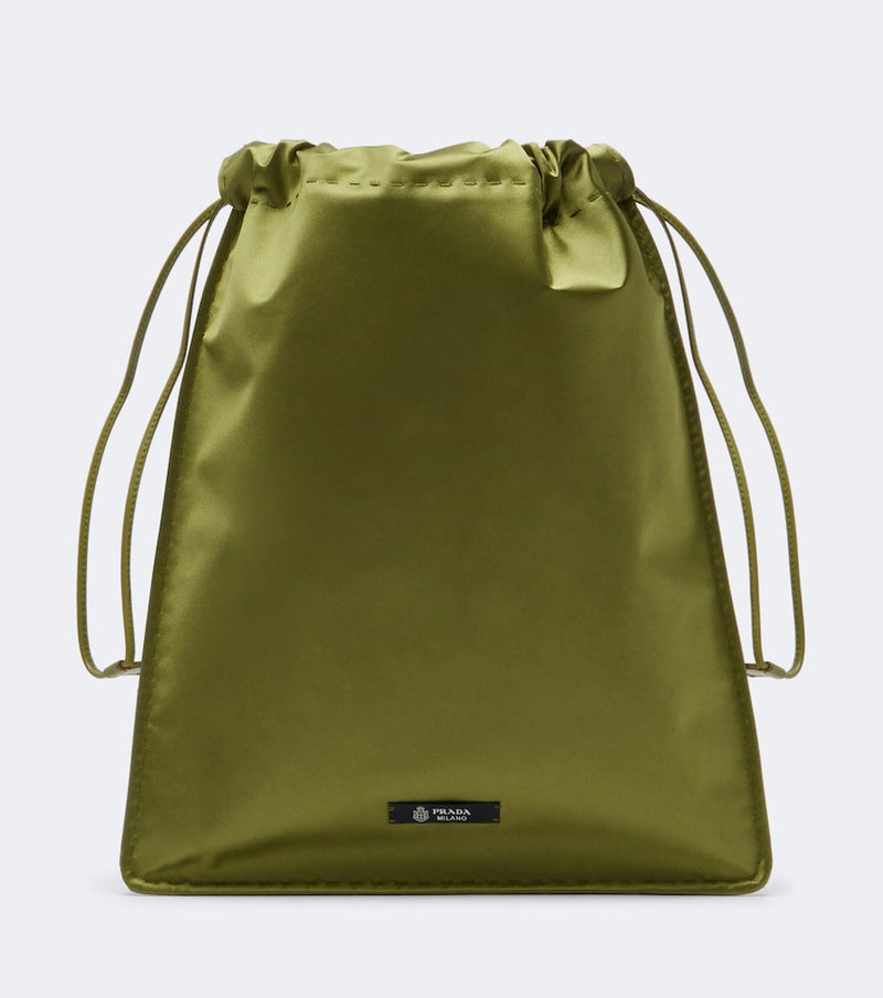 Prada Prada Wish silk duchesse pouch