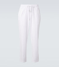 Fedeli Cotton-blend straight pants