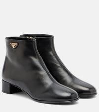 Prada Leather ankle boots