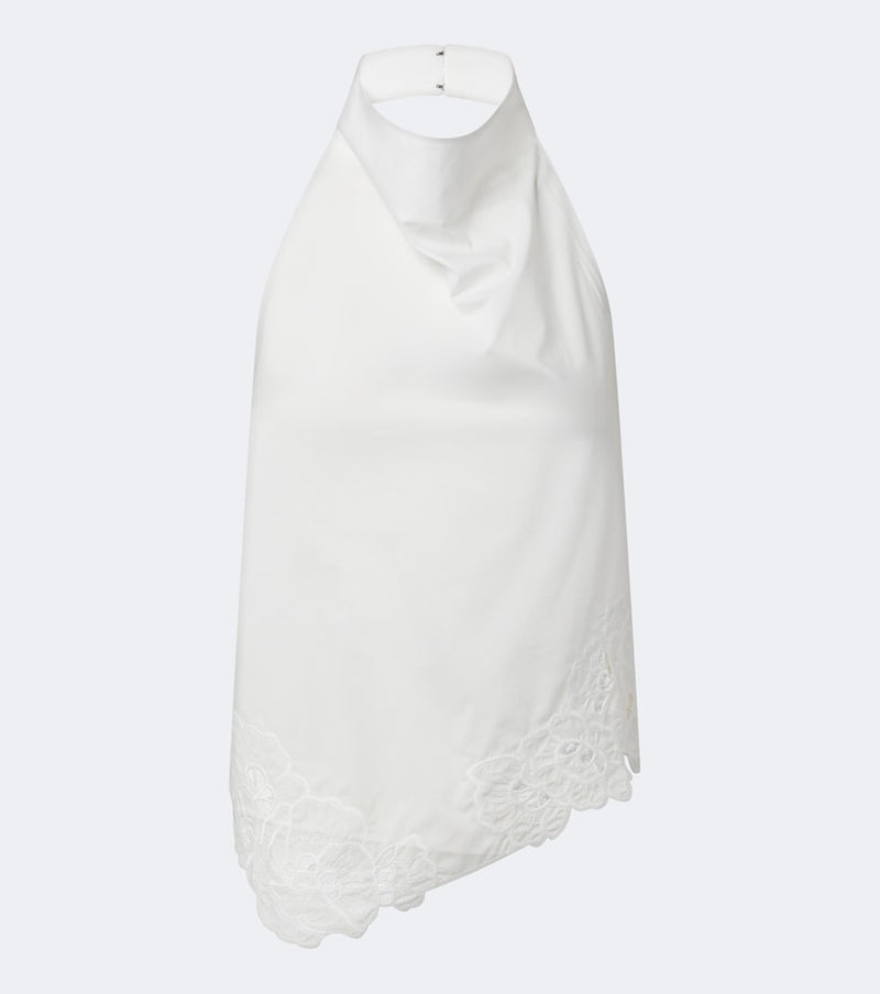 SIR Klara cotton halterneck top