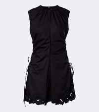 SIR Klara ruched cotton minidress