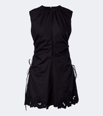 SIR Klara ruched cotton minidress