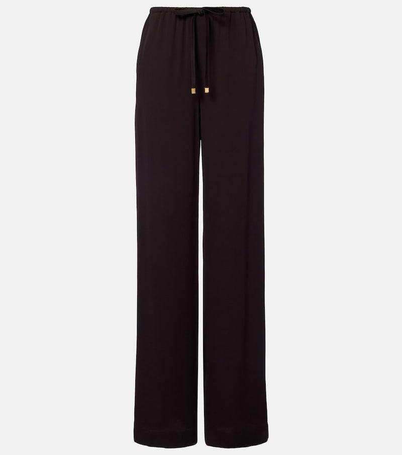 Agnona Jersey wide-leg pants