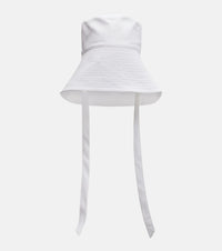 Miu Miu Cotton poplin bucket hat