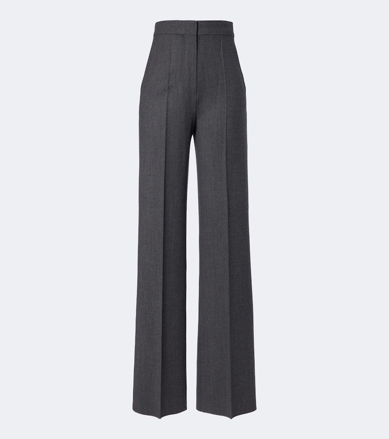 Max Mara Wool-blend wide-leg pants