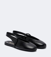 Miu Miu Leather slingback flats