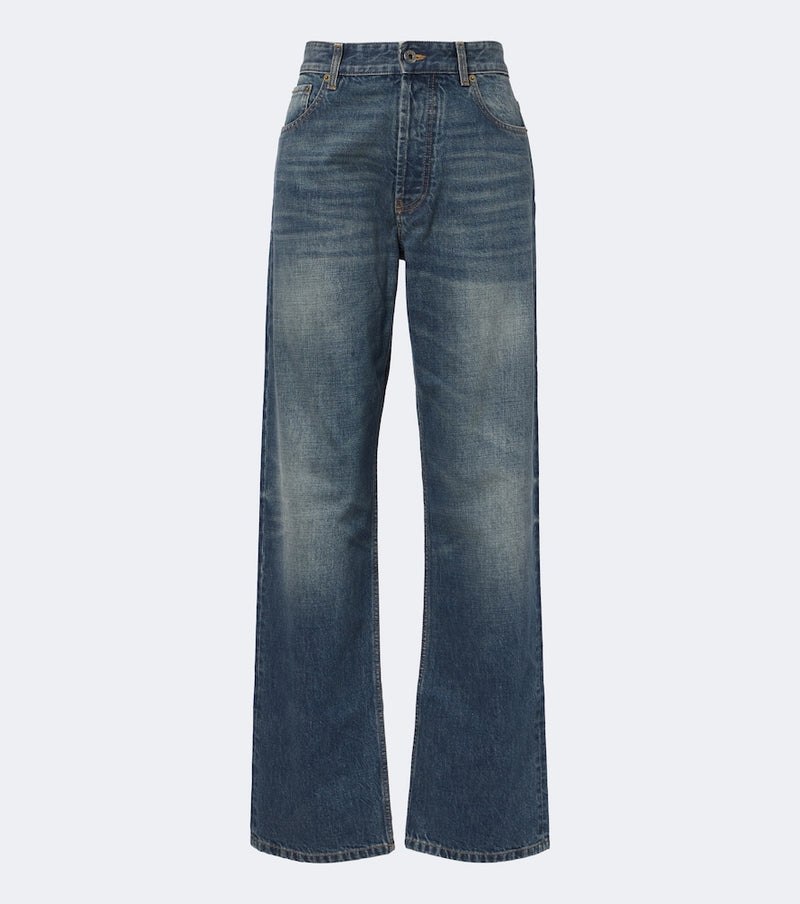 Miu Miu Faded straight jeans