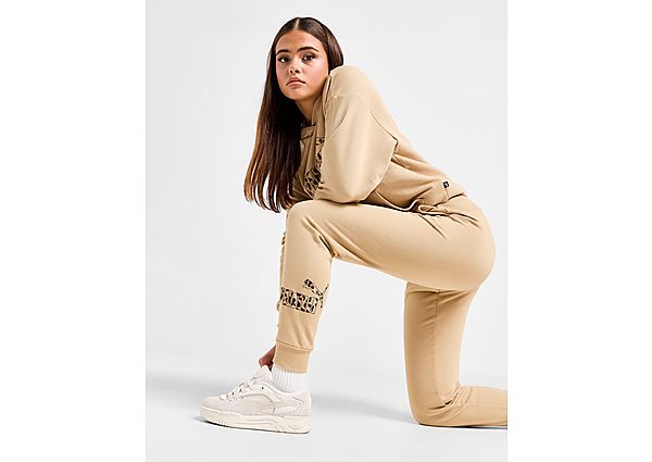 PUMA Essential Leopard Infil Joggers Beige