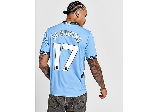 PUMA Manchester City FC 24 25 De Bruyne #17 Home Shirt Blue