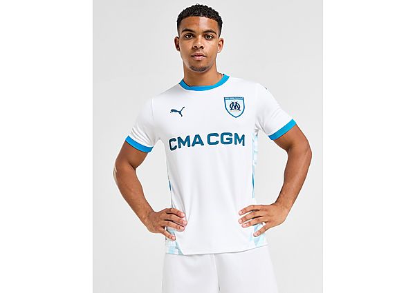 PUMA Olympique Marseille 2024 25 Home Shirt White