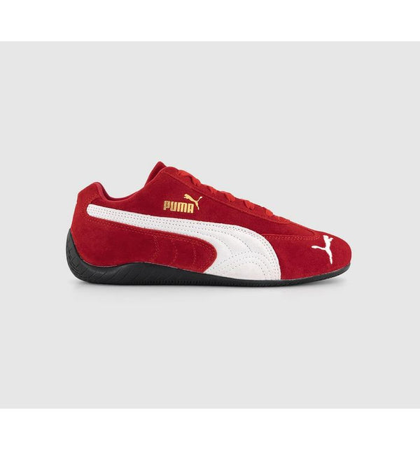 PUMA Womens Speedcat OG Trainers Red White