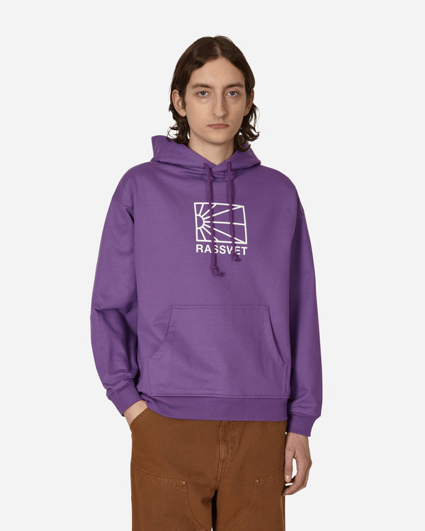 Paccbet Logo Hooded Sweatshirt Purple