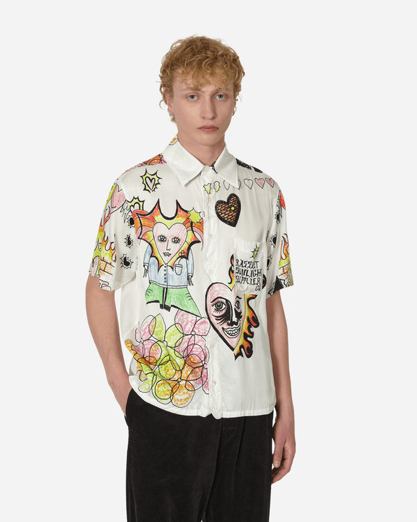 Paccbet Drawings Shirt White