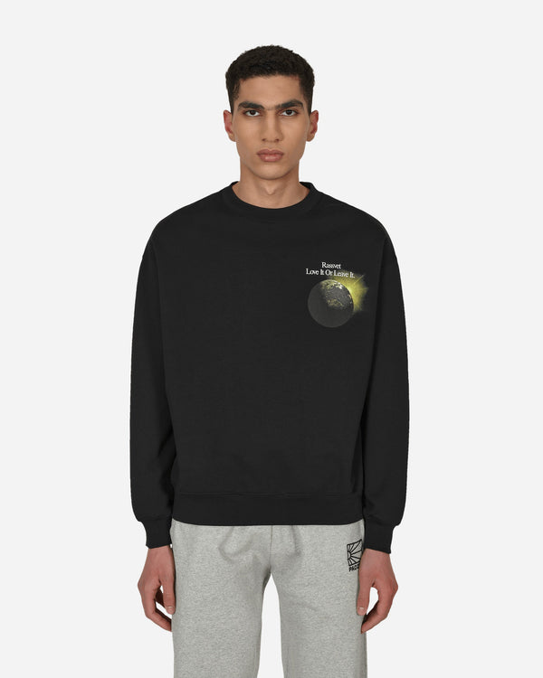 Paccbet Earth Crewneck Sweatshirt Black