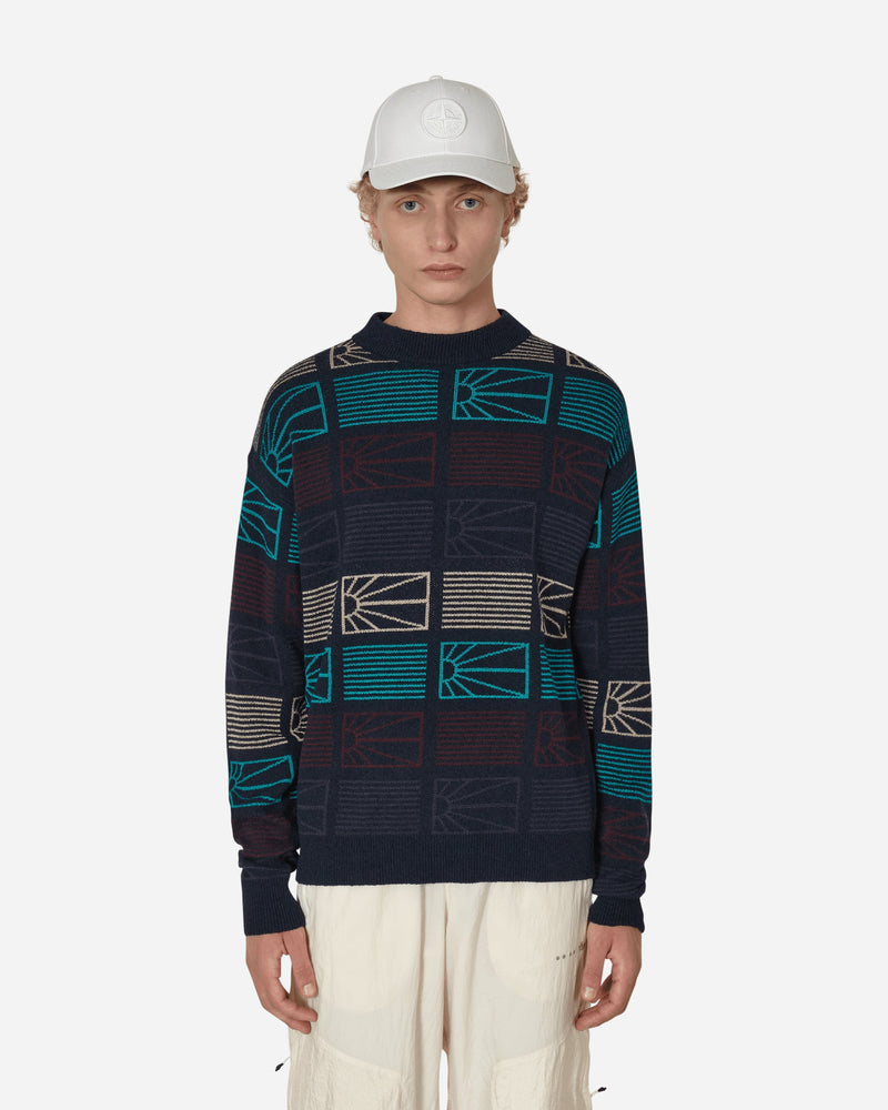 Paccbet Logo Crewneck Sweater Blue