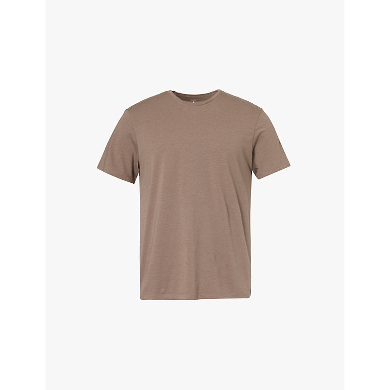 Mens Paige Crew-neck stretch-cotton blend T-shirt