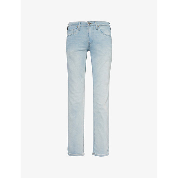  Paige Federal straight-leg mid-rise jeans