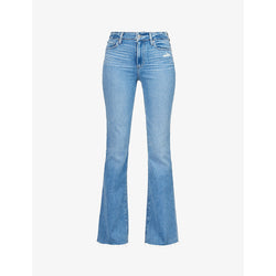 Paige Laurel Canyon bootcut high-rise stretch-denim jeans