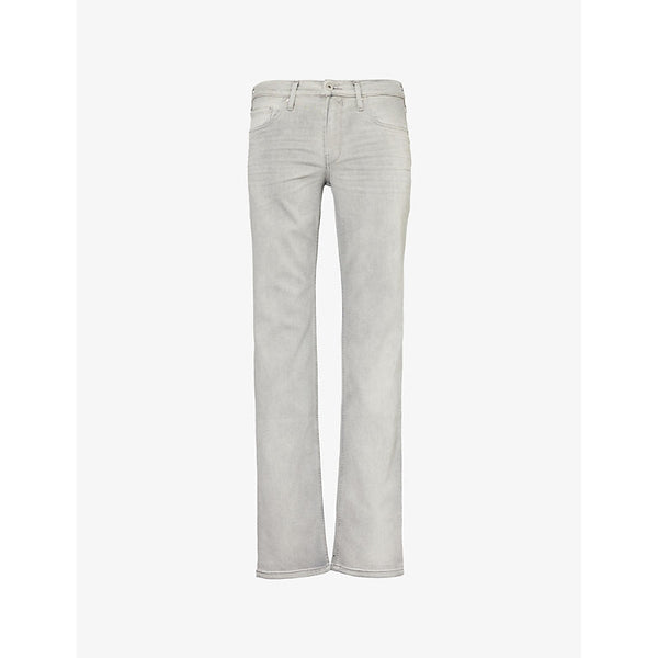 Mens Paige Normandie straight-leg mid-rise jeans